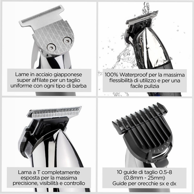 Regolabarba Cordless Super-X Metal Series