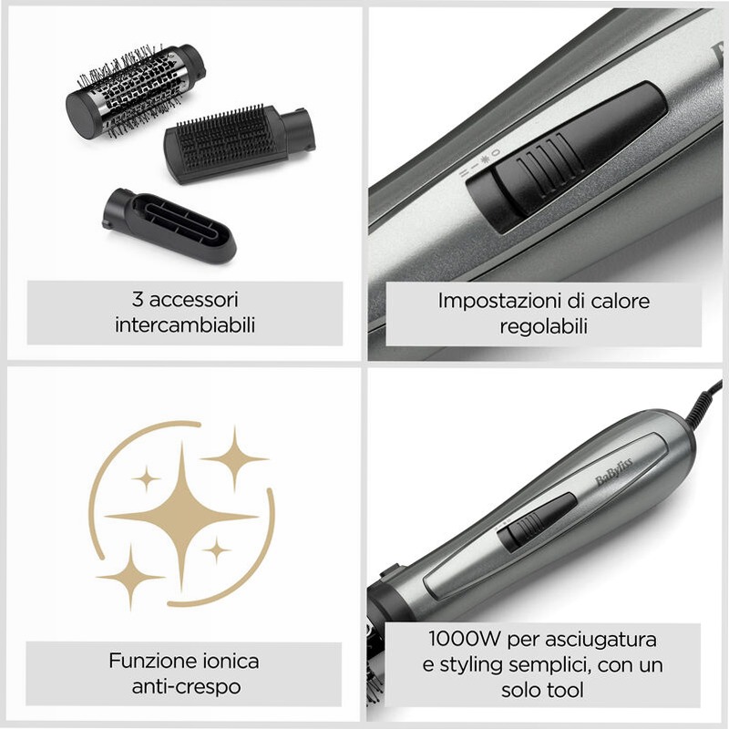 Spazzola fissa Xanadu 1000W 3 accessori