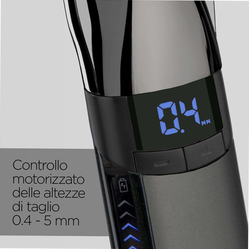 Regolabarba Stubble Cordless Super-X Metal Series (Black)