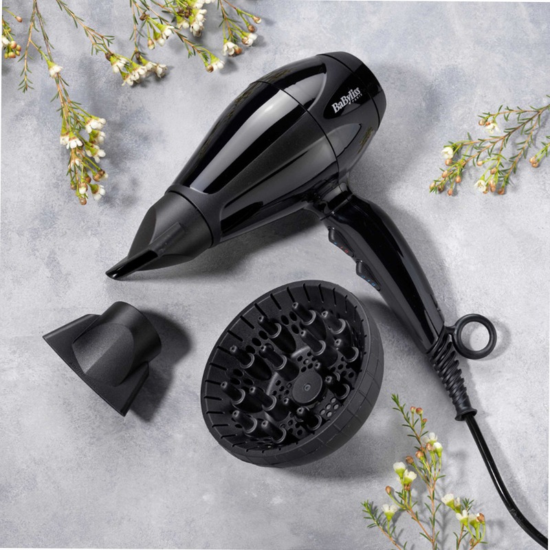 BaByliss Asciugacapelli AC Compact Pro 2400W Made in Italy