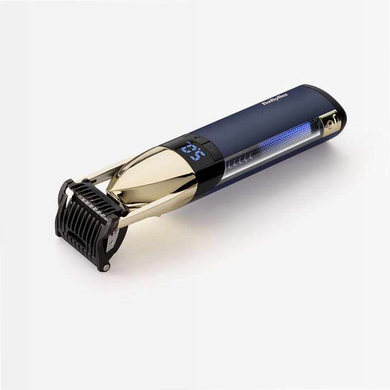 Regolabarba Stubble Cordless Super-X Metal Series (Gold/Blue)