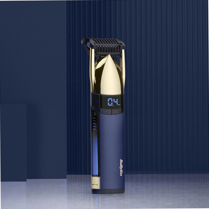 Regolabarba Stubble Cordless Super-X Metal Series (Gold/Blue)