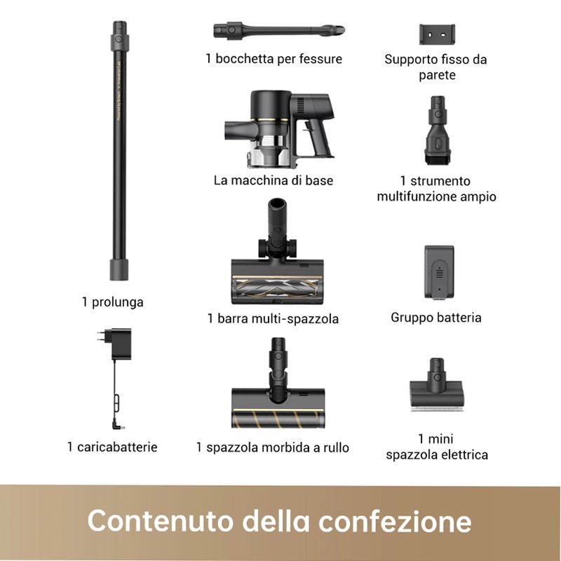 Aspirapolvere senza fili Dreame R10 Pro Bianco