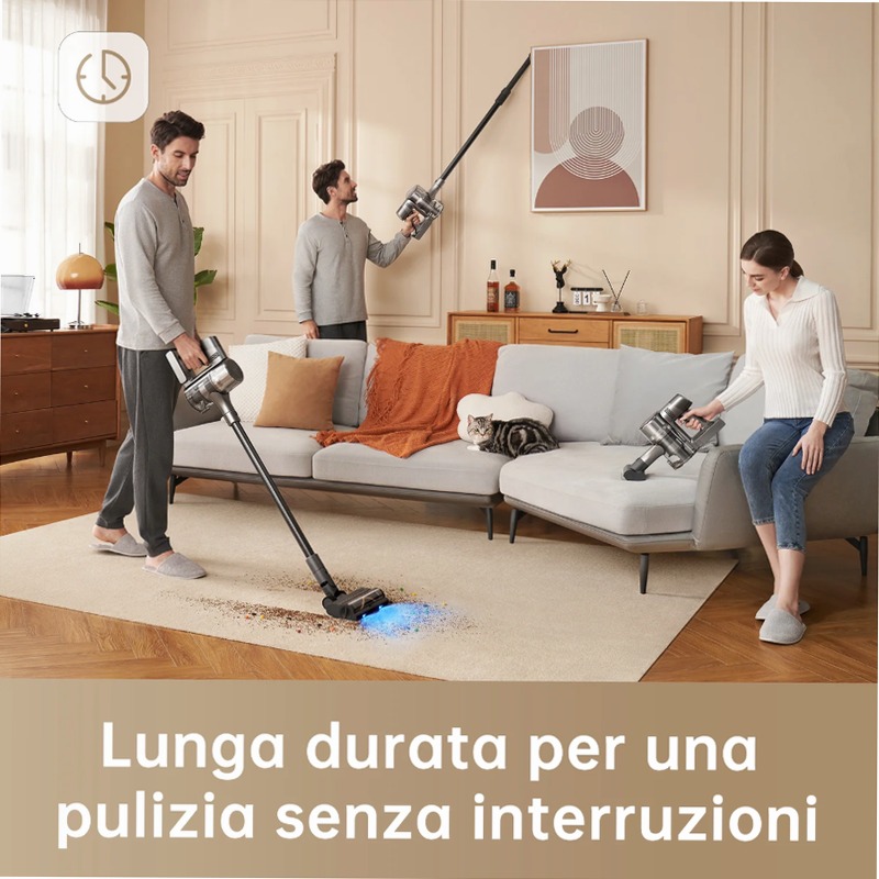 Aspirapolvere senza fili Dreame R20 A Nero