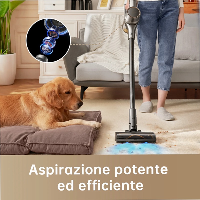 Aspirapolvere senza fili Dreame R20 A Nero