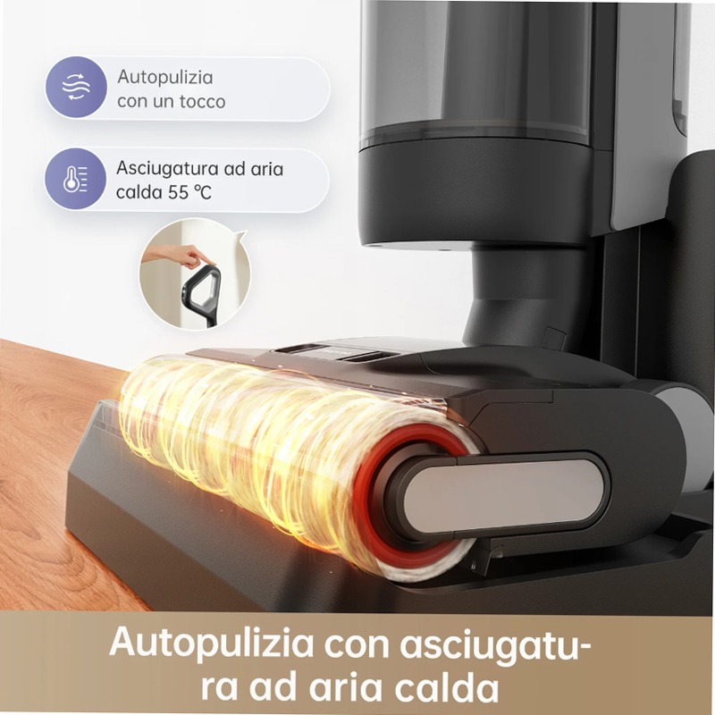Dreame H12 Pro Aspirapolvere Lavapavimenti 0.6lt