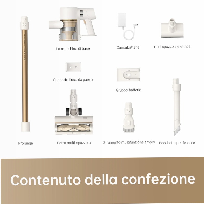 Aspirapolvere senza fili Dreame R10 A Bianco