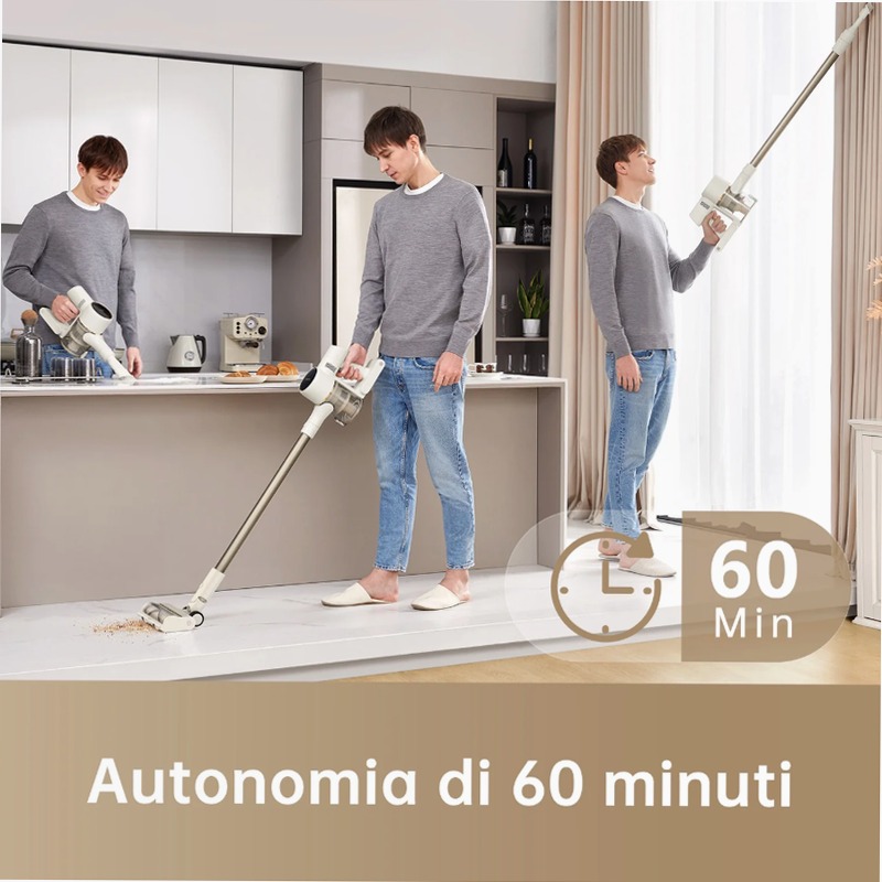 Aspirapolvere senza fili Dreame R10 A Bianco