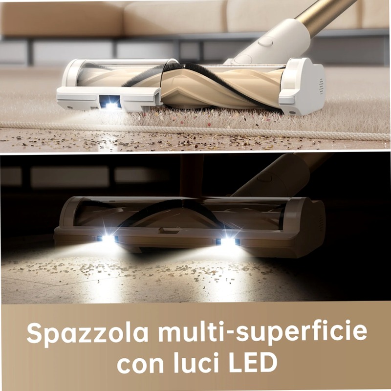 Aspirapolvere senza fili Dreame R10 A Bianco