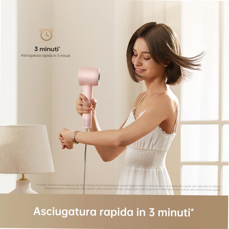 Asciugacapelli ad alta velocità Dreame Hair Gleam