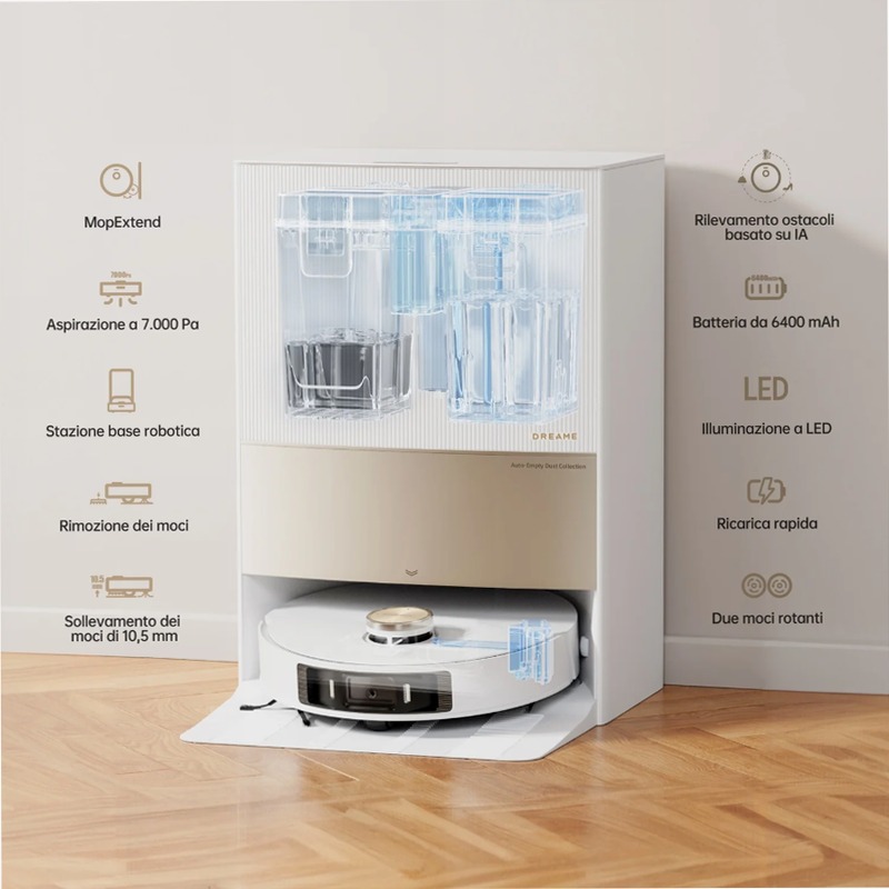 Robot Aspirapolvere Dreame L20 Ultra Complete
