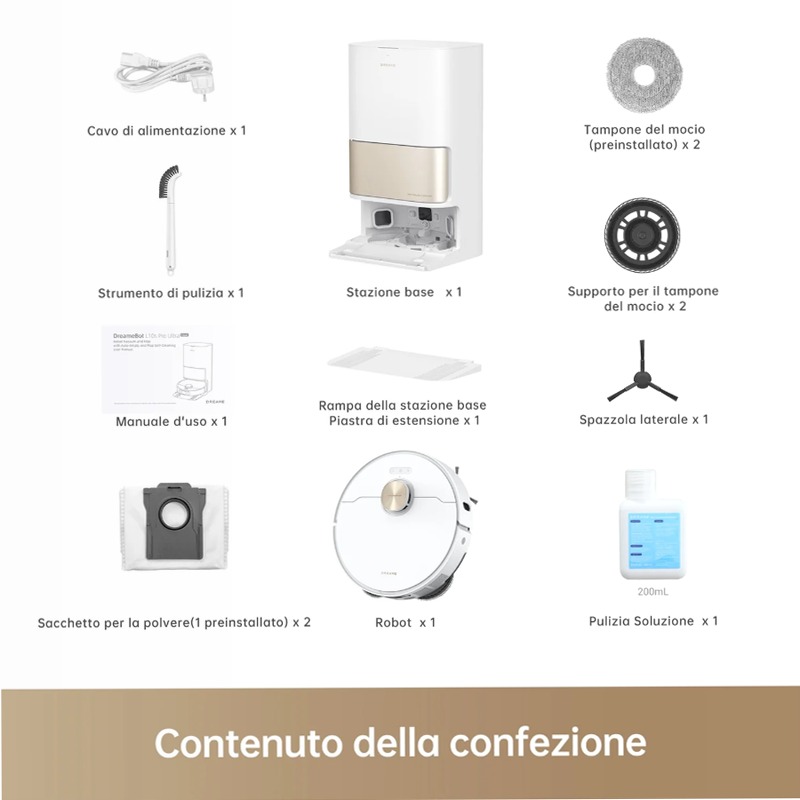 Robot Aspirapolvere Dreame L10s Pro Ultra Heat