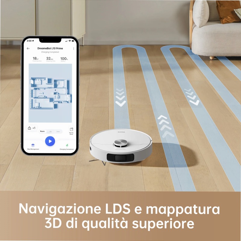 Robot Aspirapolvere Dreame L10 Prime