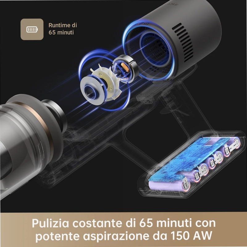 Aspirapolvere senza fili Dreame Z10 Station