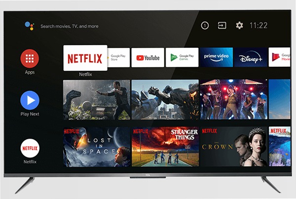 Serie P71 - TV 4K ultra sottile, con HDR10 e Android TV | TCL Italy