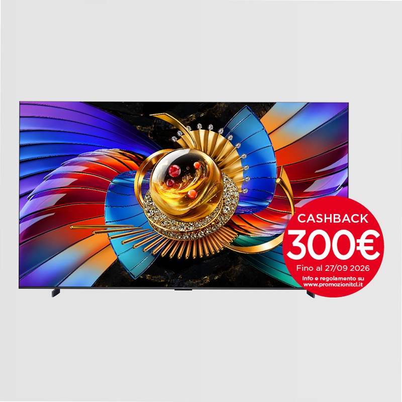 TV TCL SQD-Mini LED Q7D Pro da 55" a 98" | TCL Italia Mini-LED