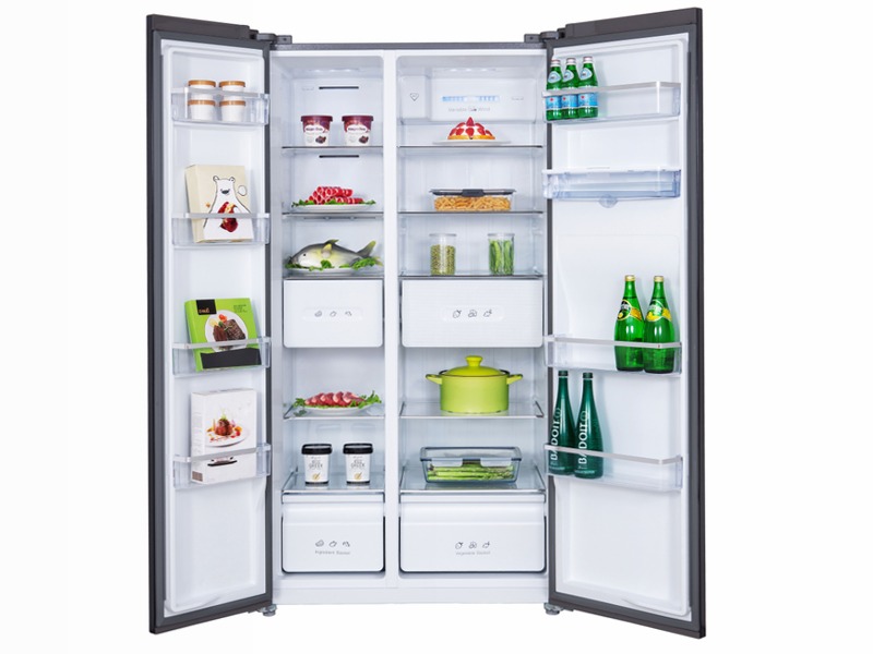 Frigorifero Side by side TCL RP503SXE0-Due Porte | TCL Italia Acciaio 318lt