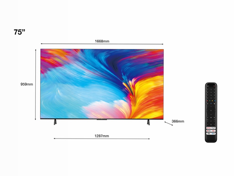 TCL Serie P63 - TV 4K HDR Google TV