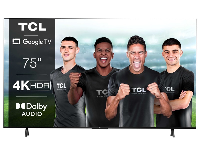 TCL Serie P63 - TV 4K HDR - Google TV - Dolby Audio - TCL Italy