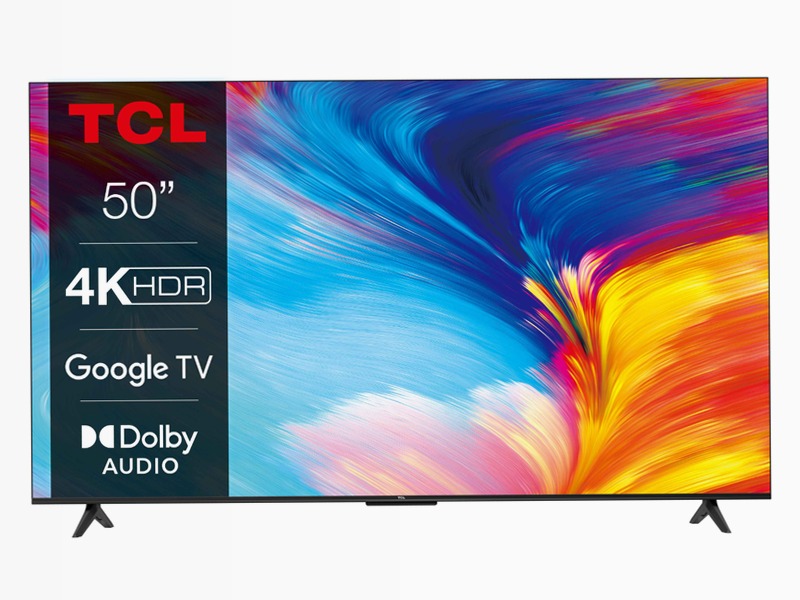 TCL Serie P63 - TV 4K HDR - Google TV - Dolby Audio - TCL Italy