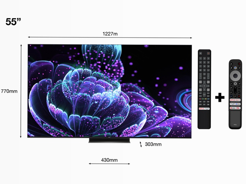 TCL Serie C83 - TV Mini LED 4K HDR 1500 - Google TV - TCL Italy