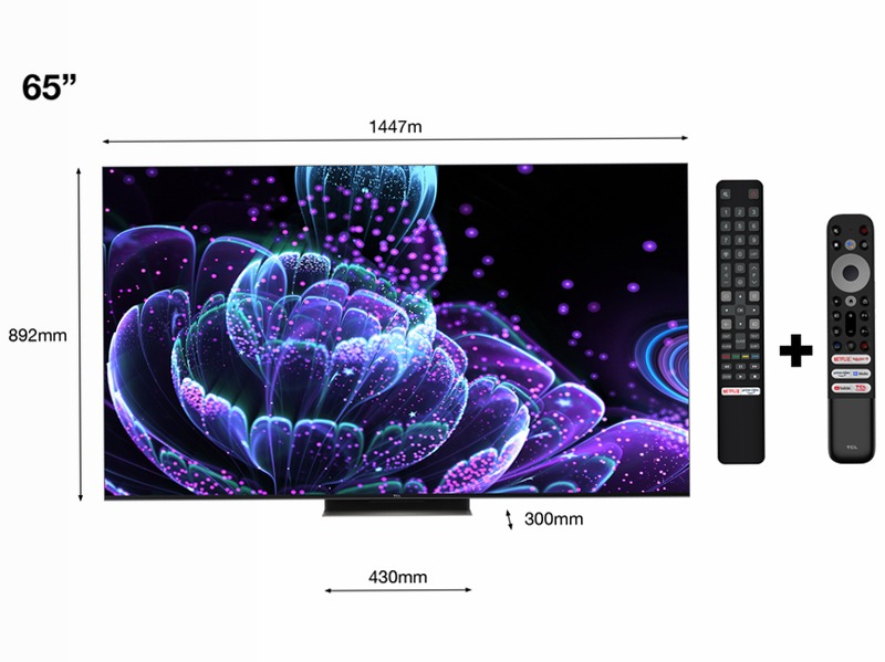 TCL Serie C83 - TV Mini LED 4K HDR 1500 - Google TV - TCL Italy