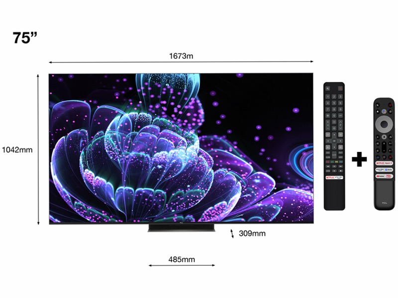 TCL Serie C83 - TV Mini LED 4K HDR 1500 - Google TV - TCL Italy