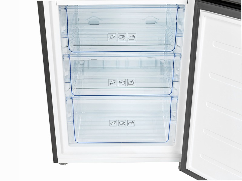 Total No Frost Frigorifero combinato - RF318BSF0 - TCL Italy Argento 318lt