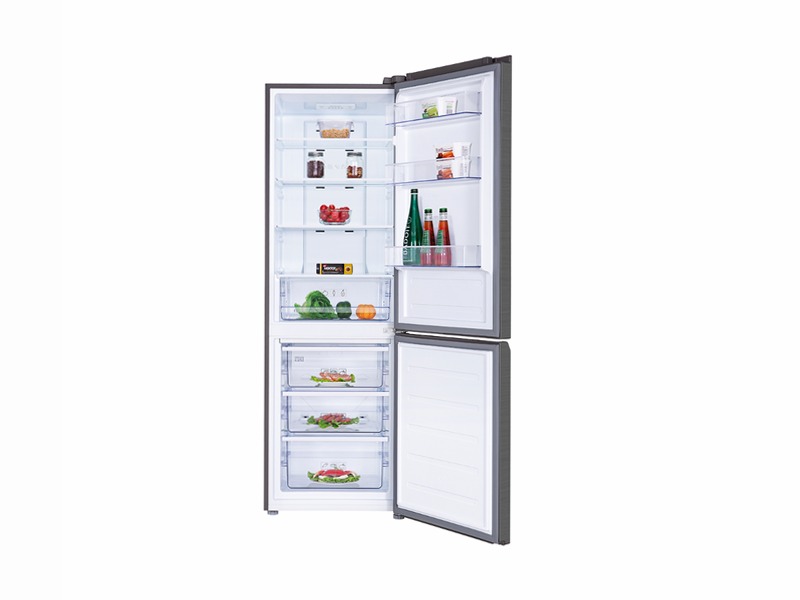 Total No Frost Frigorifero combinato - RF318BSF0 - TCL Italy Argento 318lt