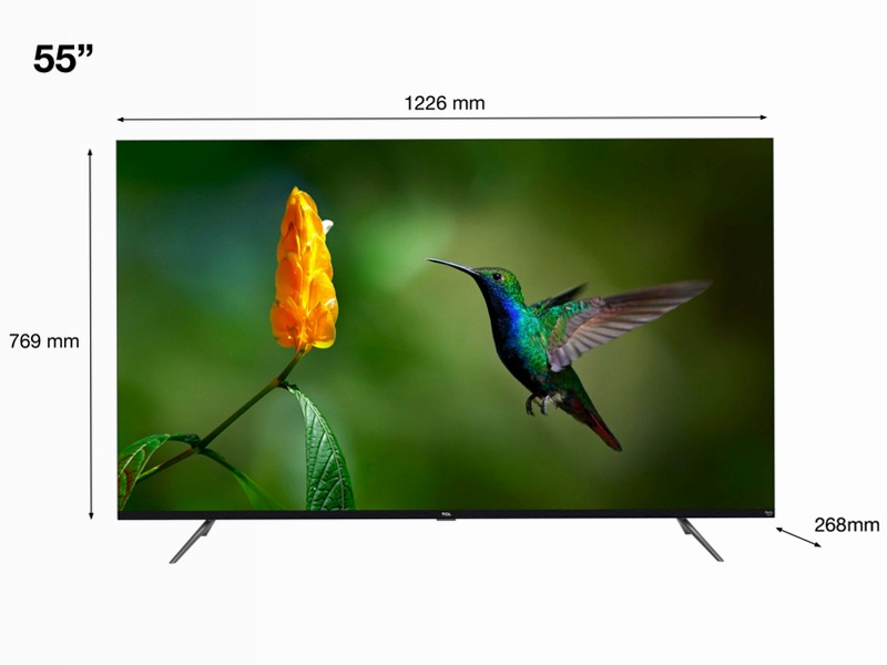 TCL Serie CF6 - TV QLED 4K HDR Pro
