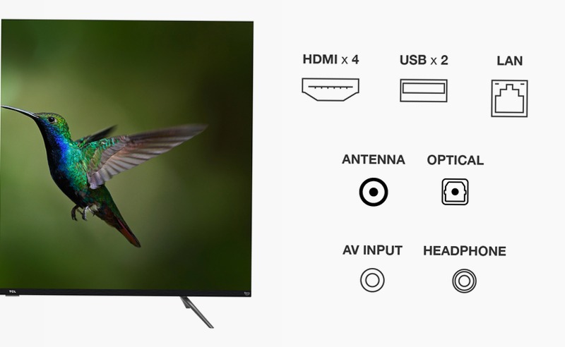 TCL Serie CF6 - TV QLED 4K HDR Pro