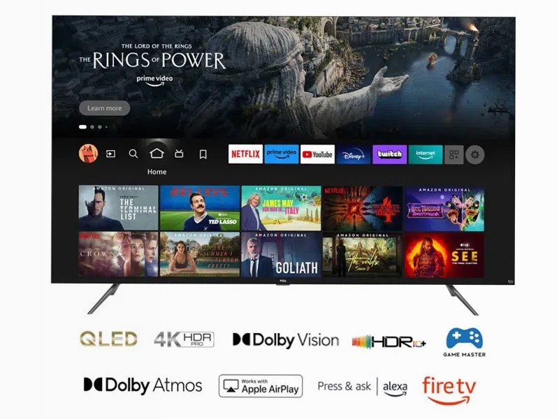 TCL Serie CF6 - TV QLED 4K HDR Pro