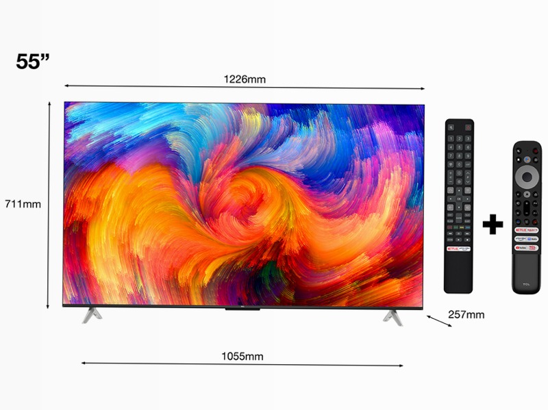 TCL Serie P638 - TV 4K HDR - Google TV - Dolby Atmos e Vision - TCL Italy