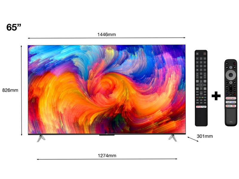 TCL Serie P638 - TV 4K HDR - Google TV - Dolby Atmos e Vision - TCL Italy