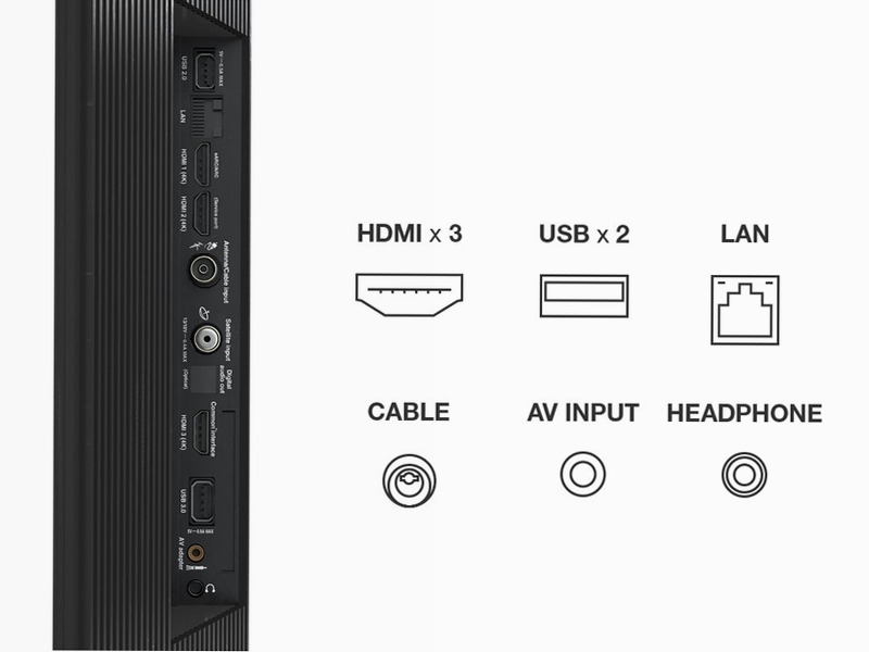 TCL Serie C73 85" - TV QLED 4K HDR - Onkyo - GoogleTV - TCL Italy