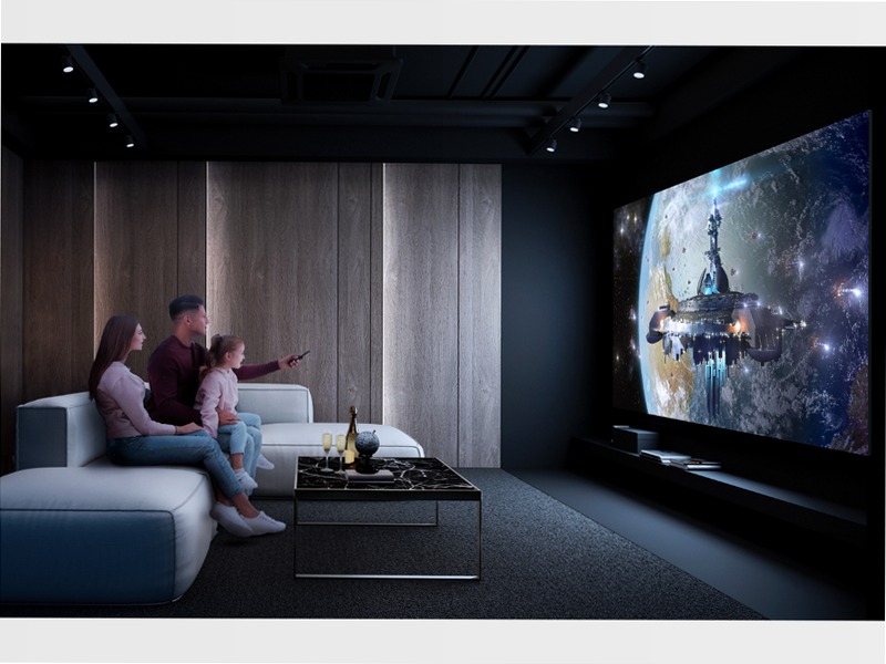 TCL Serie C73 85" - TV QLED 4K HDR - Onkyo - GoogleTV - TCL Italy