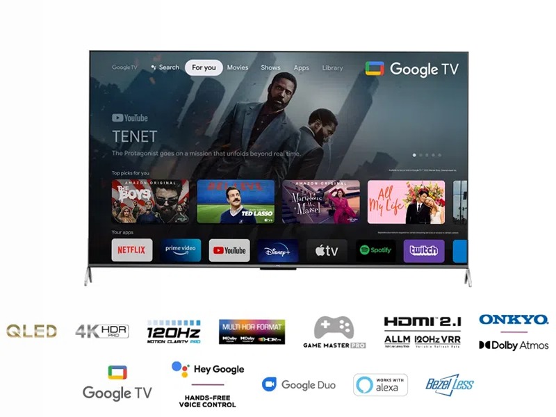 TCL Serie C73 85" - TV QLED 4K HDR