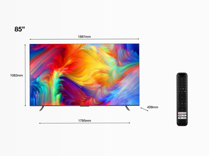 TCL Serie P73 - TV WCG 4K Google TV