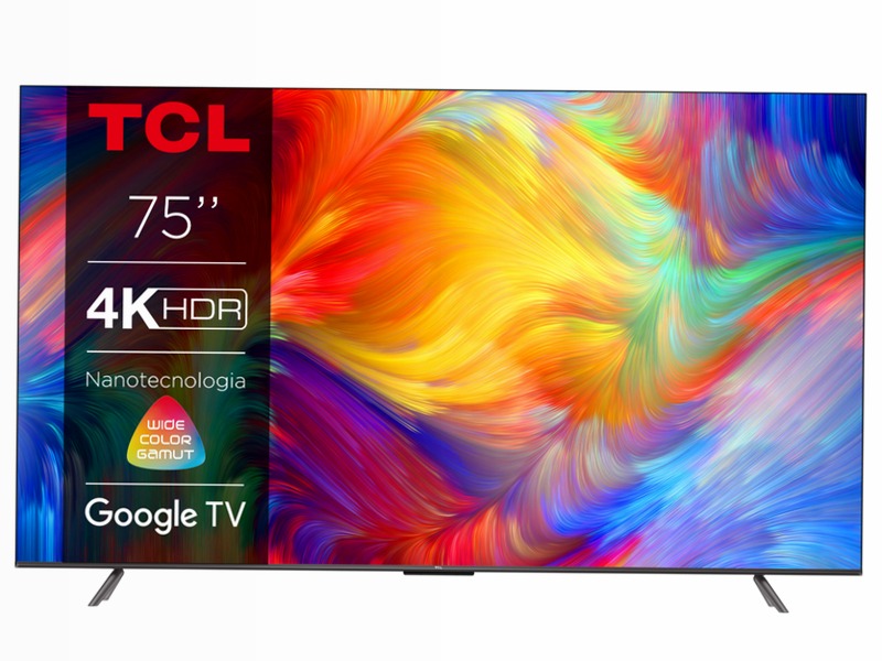 TCL Serie P73 - TV Nanotecnologia WCG 4K - Google TV - TCL Italy