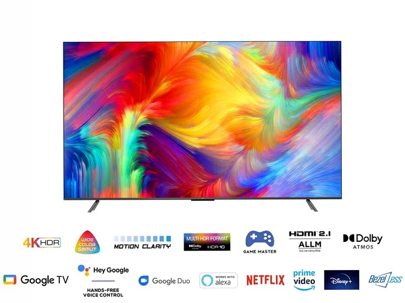 TCL Serie P73 - TV WCG 4K Google TV