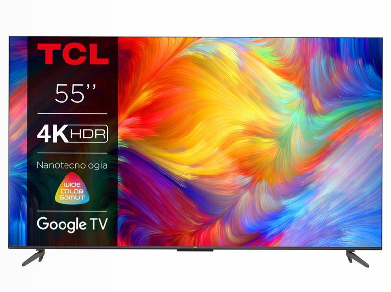 TCL Serie P73 - TV Nanotecnologia WCG 4K - Google TV - TCL Italy