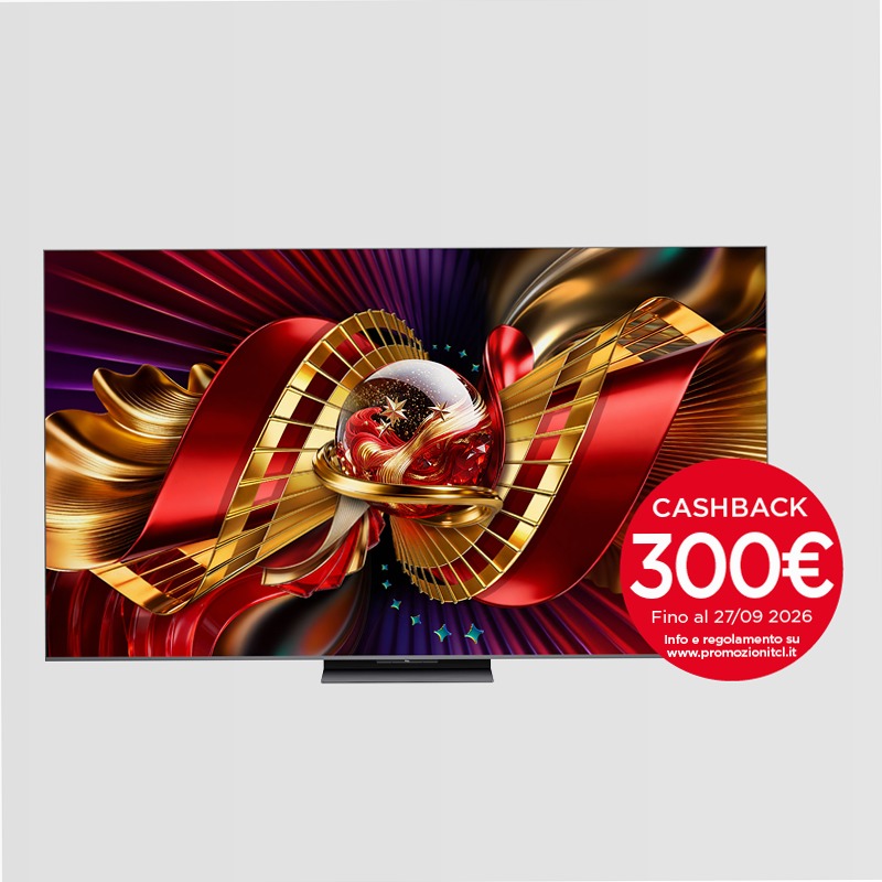 TV TCL C8L SQD‑Mini LED – La scelta definitiva con 6000 nit | TCL Italia