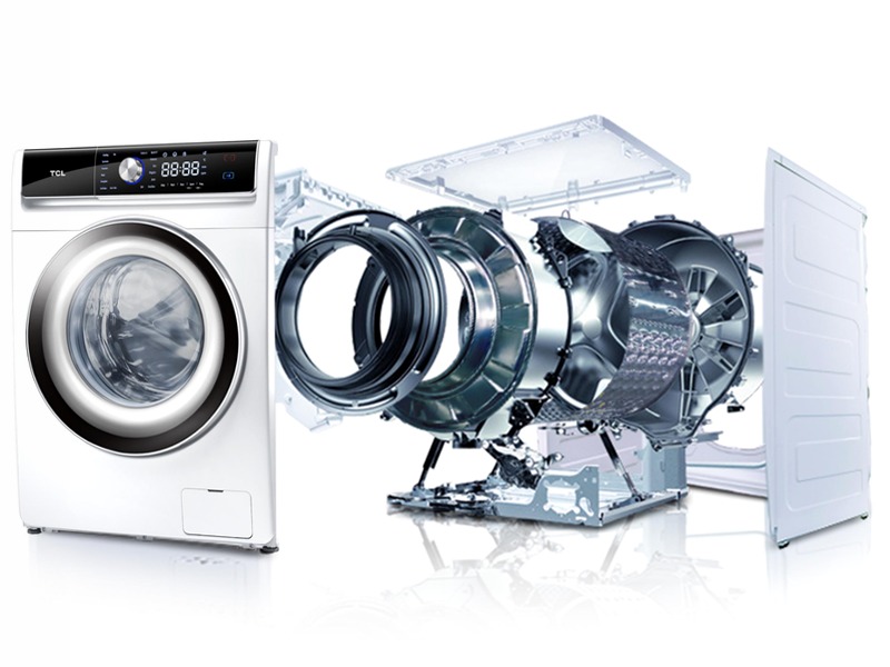 Lavatrice 10KG TCL a carica frontale-FP1014WD0 | TCL Italia Bianco