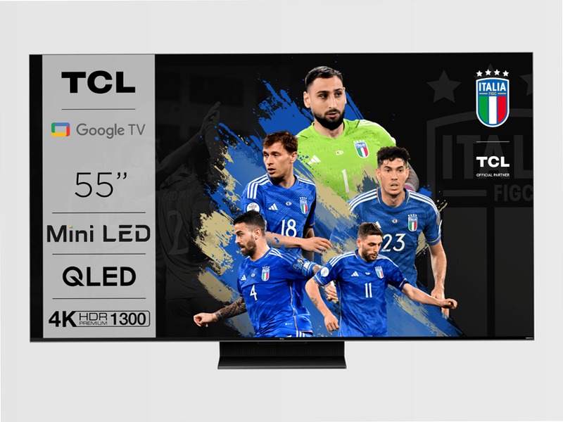QD-Mini LED 4K TV 55 inch - C809 - TCL Italy 55" Mini-LED