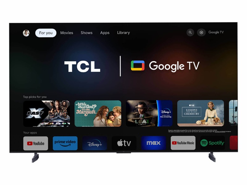 QD-Mini LED 4K TV 98/85/75/65 inches - C855 - TCL Italy 98"