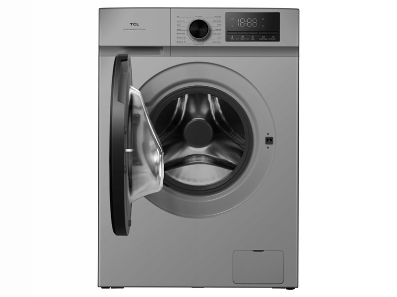 Lavatrice TCL FF0824SA0 – Motore Inverter & Funzione Vapore | TCL Italia Argento