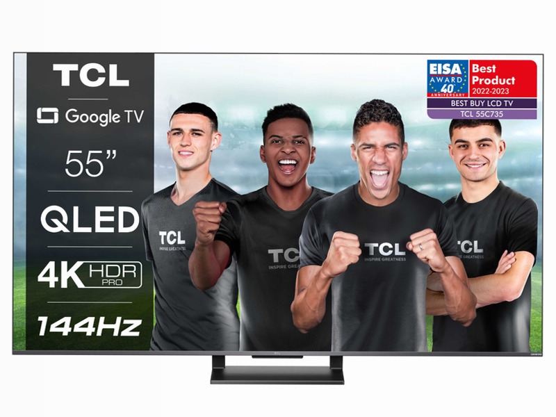 TCL Serie C73 55" - TV QLED 4K HDR - 144Hz - GoogleTV - TCL Italy