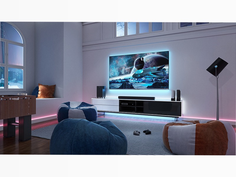 TCL Serie C73 55" - TV QLED 4K HDR - 144Hz - GoogleTV