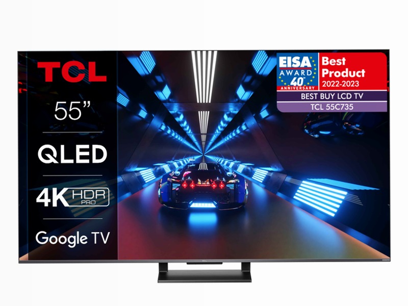 TCL Serie C73 55" - TV QLED 4K HDR - 144Hz - GoogleTV - TCL Italy