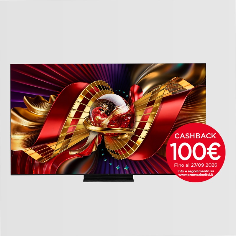 TV TCL C8L SQD‑Mini LED – La scelta definitiva con 3000 nit | TCL Italia Mini-LED